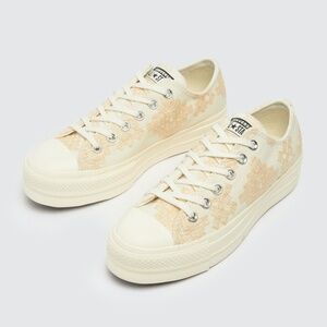 Converse Lift Ox Trainers - Stone
